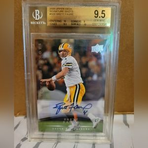 Brett Favre Graded Autograph